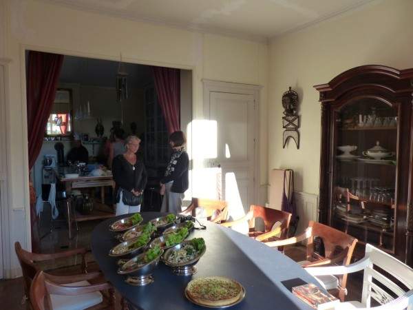 chateu de prety interieur avec salades